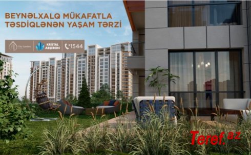 “City Garden Narimanov” layihəsinin tikintisi sürətlə davam edir