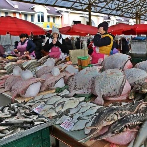 Одесса. Привоз. Утро...