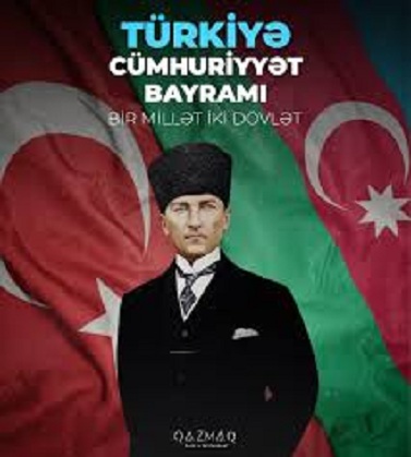 Türkiyədə Cümhuriyyət bayramı qeyd edilir