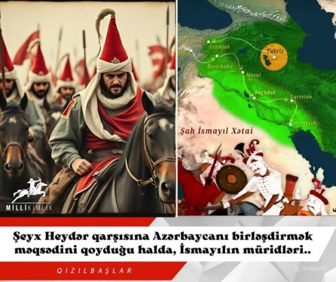 Şeyx Heydər qarşısına Azərbaycanı birləşdirmək məqsədini qoyduğu halda, İsmayılın müridləri..