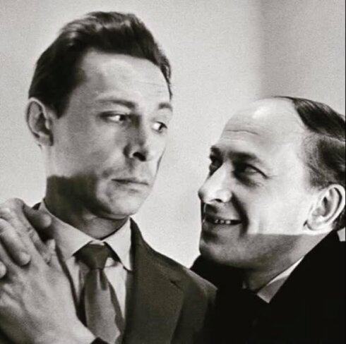 Евгений Евстигнеев и Олег Ефремов познакомились в 1954 году