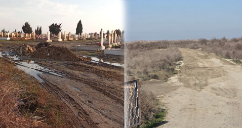 Neftçala icra haklimiyyəti bu görüntüləri "görülmüş işlər" kimi təqdim edir -