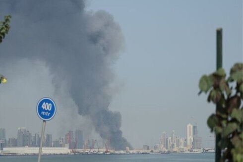 Bəhreyn DİN: İran Salman limanı yaxınlığındakı obyektlərə zərbə endirib