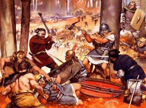 Главным моментом стала битва при Идистависо. VİDEO