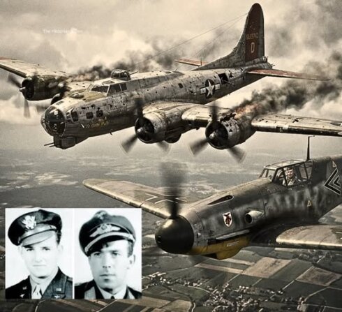 1943-cü ilin dekabr ayında Avropanın soyuq səmasında bir Amerika bombardmançısı evə qayıtmaqda çətinlik çəkirdi.