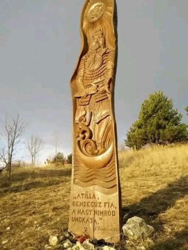 Macaristan'da Attila Heykeli