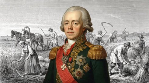 16 aprel 1797-ci ildə Rusiya İmperatoru I Pavel və həyat yoldaşı Mariya Feodorovnanın təntənəli tacqoyma mərasimi Moskvada keçirildi.