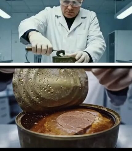 Əgər konservdə yalnız ət və duz varsa, zamanın məhsul üzərində heç bir gücü yoxdur.