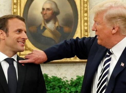 Makron Trampa qarşı: “ABŞ-ın bu qərarı səhvdir”