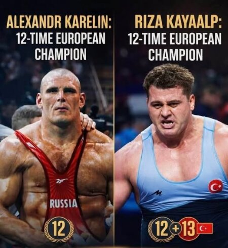 Türk güləşçi 13-cü dəfə Avropa çempionu oldu və illərlə duran rekordu qırdı