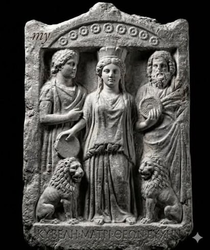 Kibele'nin 2 elindekiler nedir?