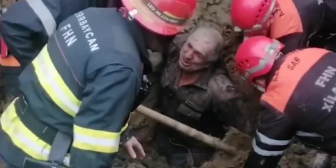 Qobustanda qazıntı zamanı faciə: Ölən və yaralanan var (VİDEO)