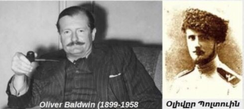 Daşnak ordusunun zabiti, “Altı həbsxana və iki inqilab” əsərinin müəllifi Oliver Balduin