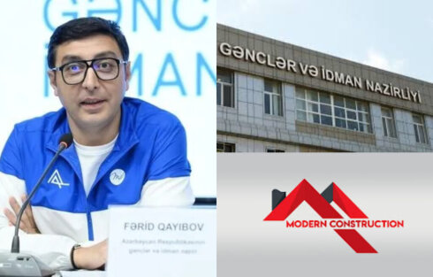Gənclər və İdman Nazirliyində aşkarlanan pozuntuların başında duran “Modern Construction” kimə məxsusdur
