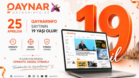 Qaynarinfo.az 19 yaşında!