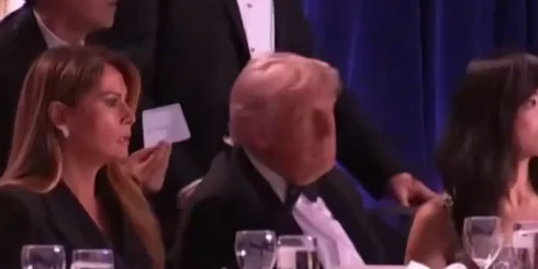 Ağ Evdə şam yeməyində silah səsləri eşidildi! Tramp tələsik otaqdan çıxdı.  VİDEO/FOTO