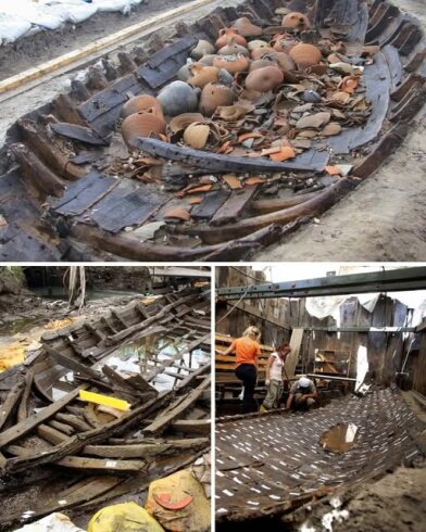 İstanbul'un altında 37 Bizans gemisi bulundu  -