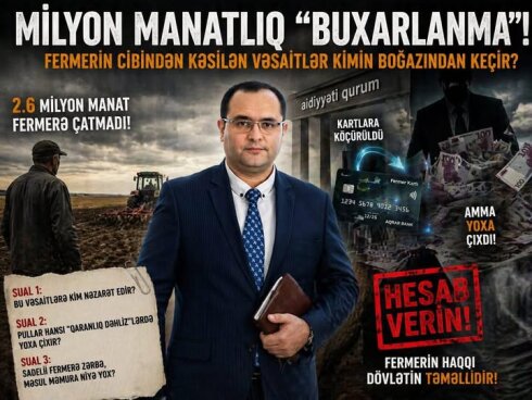 Milyon Manatlıq "Buxarlanma":
