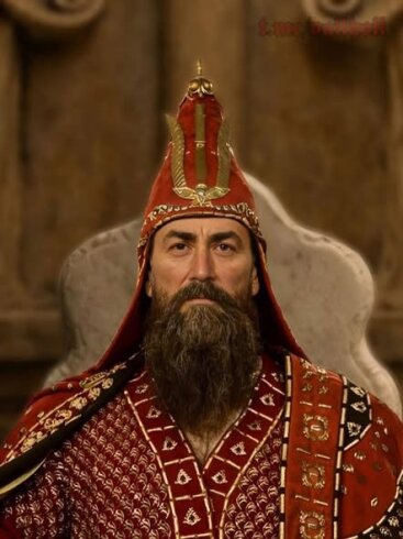 İskit kralı Skilurusun görünüşünün yenidən qurulması. (Material Nik Hellas tərəfindən)