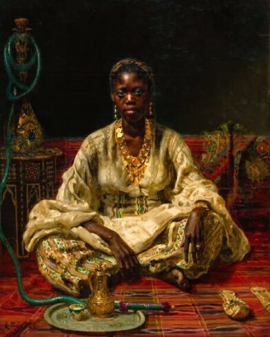 Repin "Volqada Barja Daşıyıcıları" və "Zaporojye Kazakları" əsərlərini çəkib. Amma bu rəsmi başqa heç nə ilə qarışdıra bilməzsiniz.