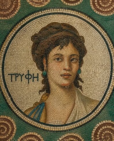 Zile/Tokat’ta bir bağ evinin bahçesinde kaçak kazıda bulunan 1800 yıllık mozaik, kurtarma kazısıyla gün yüzüne çıkarıldı.