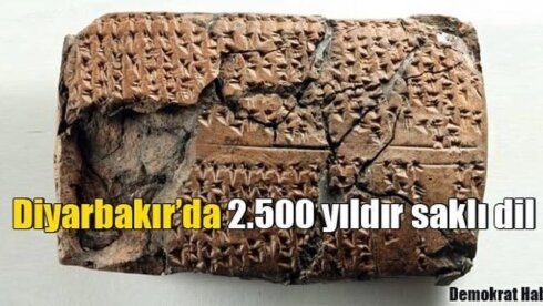 Ziyaret Tepe’de 2,500 yıldır saklı dil