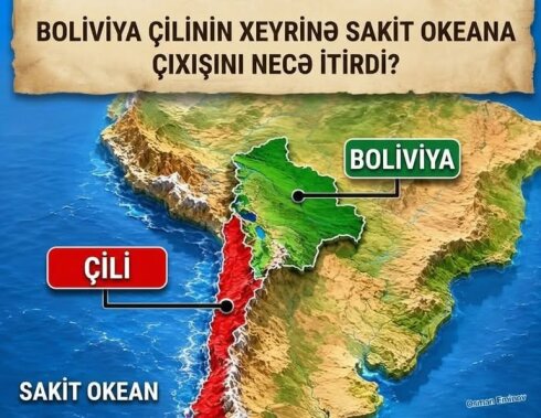 Boliviya necə qapalı (dənizə çıxışı olmayan) bir ölkəyə çevrildi?