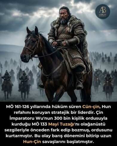 Uçsuz bucaksız Asya bozkırlarında asayişi sağlayan ve İpek Yolu'nun kontrolünü elinde tutan Cün-çin