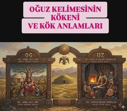 OĞUZ OG UZ KELİMESİNİN KÖKENİ VE KÖK ANLAMLARI!