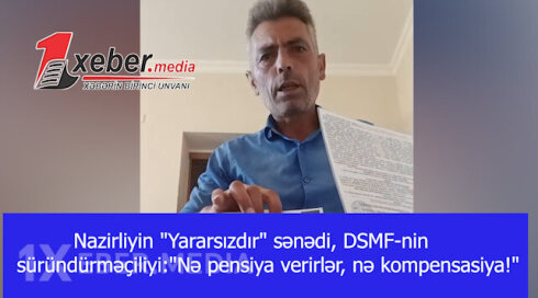 Nazirliyin "Yararsızdır" sənədi, DSMF-nin süründürməçiliyi: