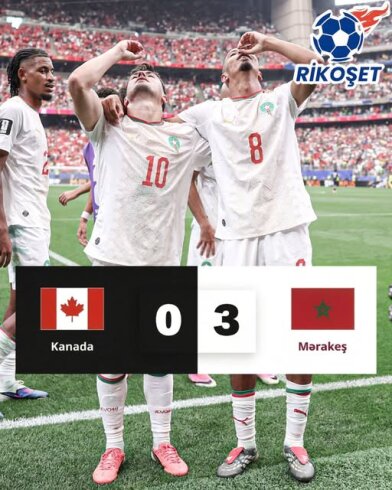 Mərakeş millisi Dünya Kubokunun 1/4 final mərhələsində!!!