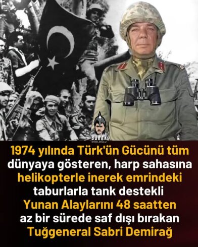 1974’te Kıbrıs’ta tarih yazan komutanlardan biri: