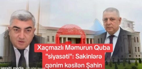Qubanın korrupsiya bazarı: