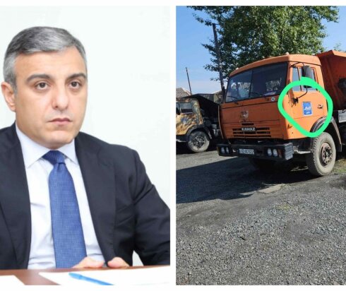  AAYDA-nın ZAQATALA RAYON 14 NÖMRƏLİ YOL İDARƏSİNİN YENİ RƏHBƏRLİYİ İDARƏ MAŞINLARINI LOQOLARINI NİYƏ SÖKÜB?  FOTO