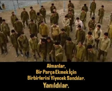 101 Özbek esiri Hollanda’daki Amersfoort Toplama Kampı’na getirdiler  VİDEO