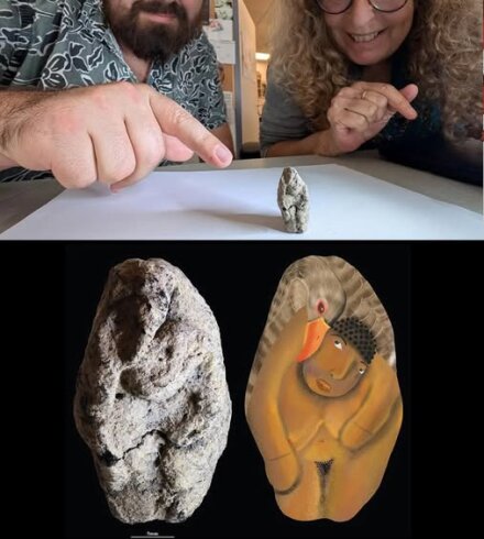 12.000 yıllık nadir Natufian bir kadın ve bir ördek figürü, prehistorik inançlara bir bakış açısı sunuyor