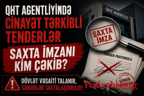 QHT-lərə Dövlət Dəstəyi Agentliyinin şübhəli tenderləri:saxta imzanı kim çəkib? - İTTİHAM VAR...