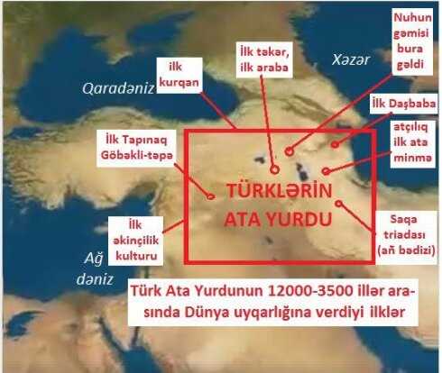 TÜRKLER BU TOPRAKLARIN KADİM HALKIDIR ÖN ASYA'DAN TÜRKİSTAN'A