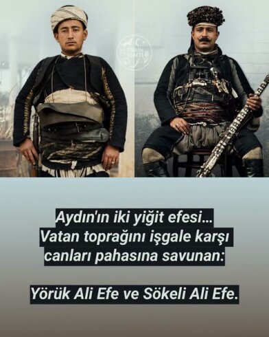 Aydın'ın iki yiğit efesi…