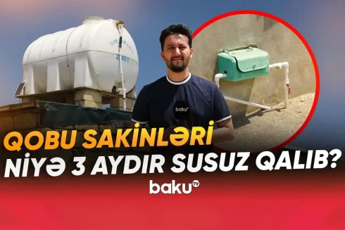 Yayın istisində su ilə imtahan: