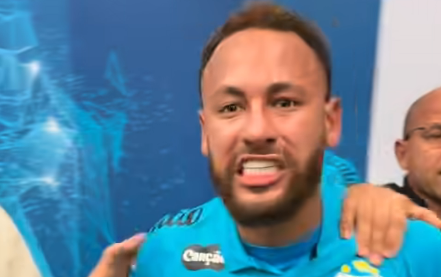Neymar rəqib komandanın rəhbərləri ilə dalaşdı - VİDEO