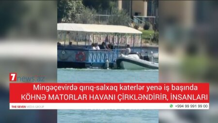 Mingəçevirdə qırıq-salxaq katerlər yenə iş başında: -