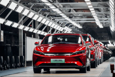 BYD-nin Çin fabriki: