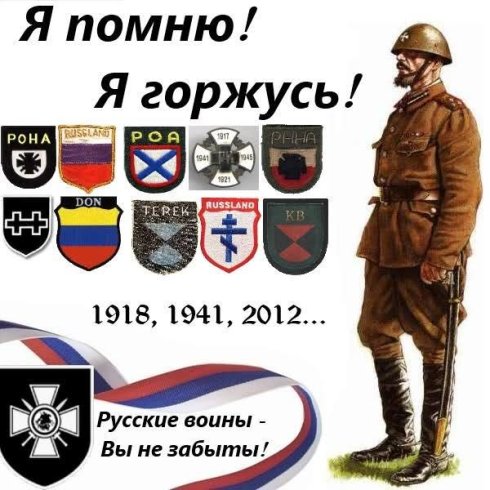 Alman nasistləri tərəfində savaşan rus ordu birləşmələri - TAM OLMAYANSİYAHI